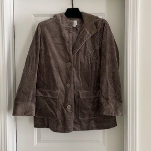 Brown corduroy jacket